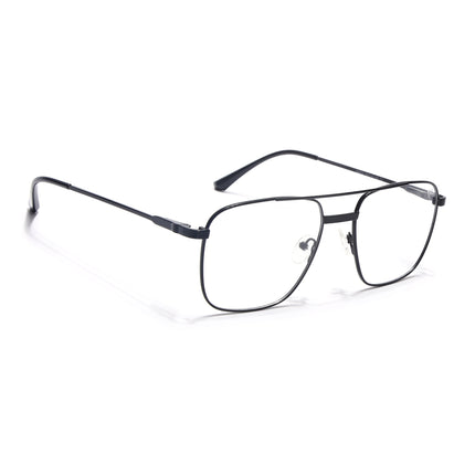 Voyage Metal Master Shine Black Wayfarer Eyeglasses for Men & Women - MG5020-C2