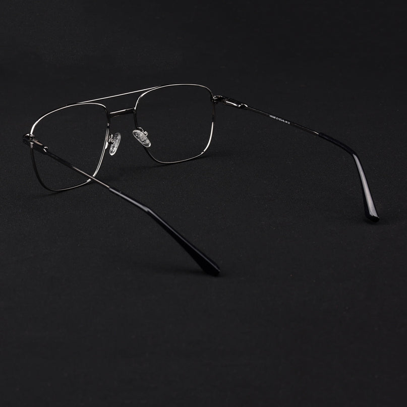 Voyage Metal Master Grey Wayfarer Eyeglasses for Men & Women - MG5022-C4