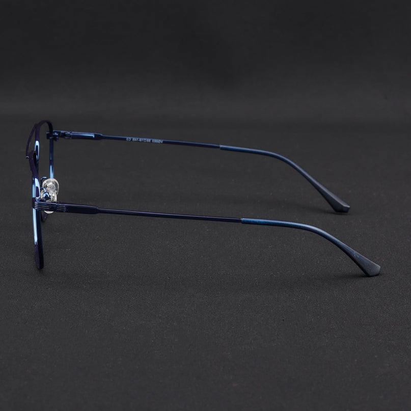 Voyage Metal Master Blue Wayfarer Eyeglasses for Men & Women - MG5023-C5