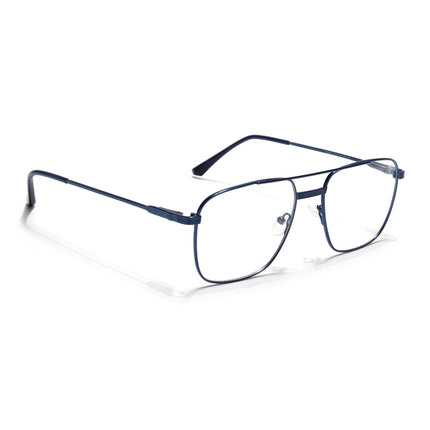 Voyage Metal Master Blue Wayfarer Eyeglasses for Men & Women - MG5023-C5
