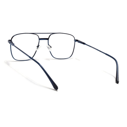 Voyage Metal Master Blue Wayfarer Eyeglasses for Men & Women - MG5023-C5
