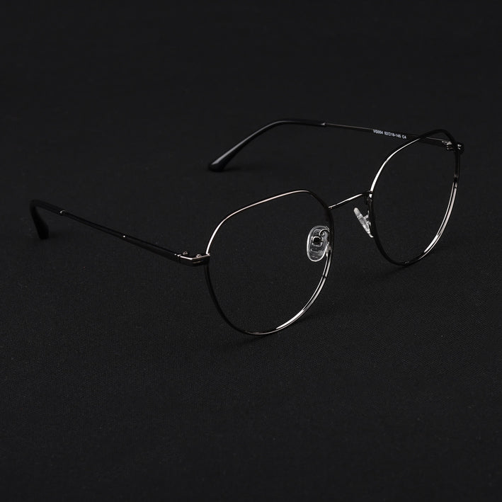 Voyage Metal Master Grey Round Eyeglasses for Men & Women - MG5026-C3