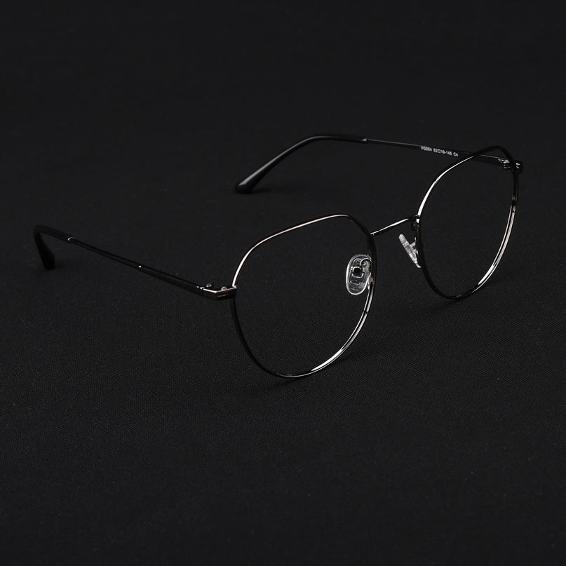 Voyage Metal Master Grey Round Eyeglasses for Men & Women - MG5026-C3