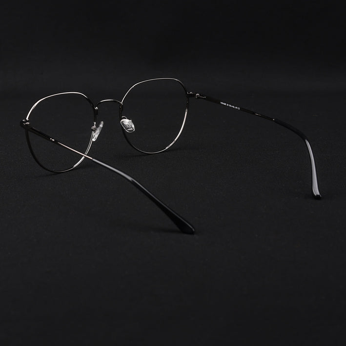 Voyage Metal Master Grey Round Eyeglasses for Men & Women - MG5026-C3