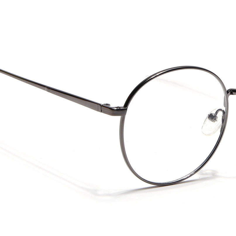 Voyage Metal Master Grey Round Eyeglasses for Men & Women - MG5030-C3