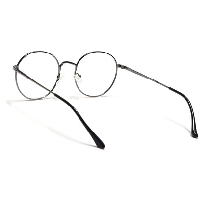 Voyage Metal Master Grey Round Eyeglasses for Men & Women - MG5030-C3