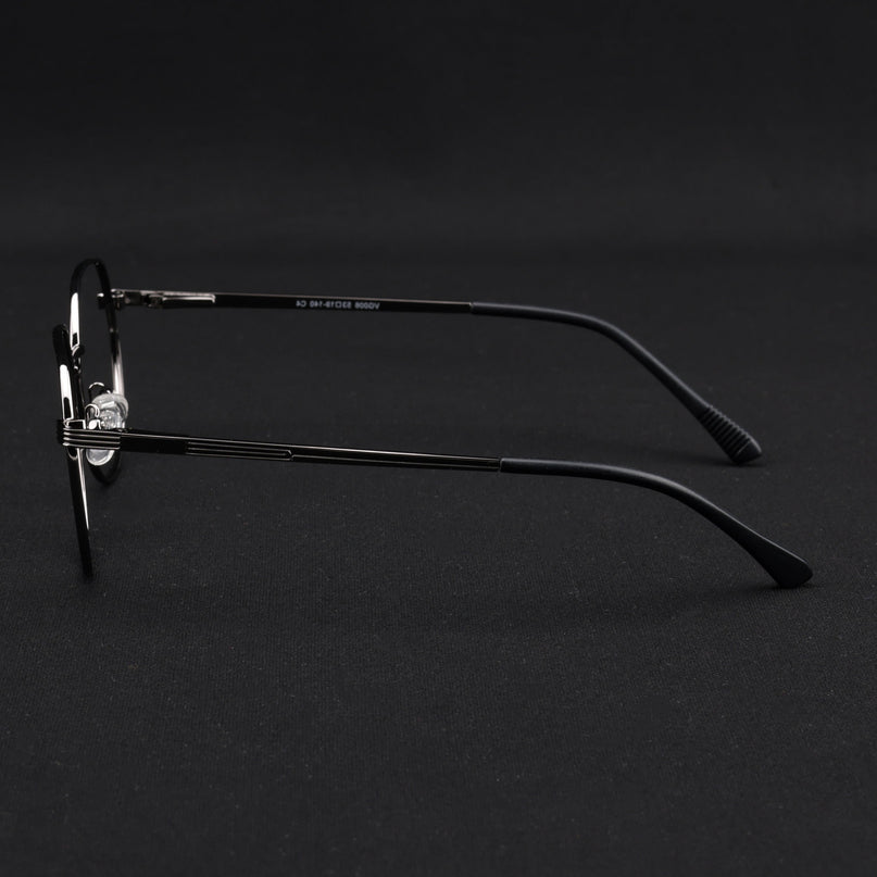 Voyage Metal Master Grey Round Eyeglasses for Men & Women - MG5034-C3