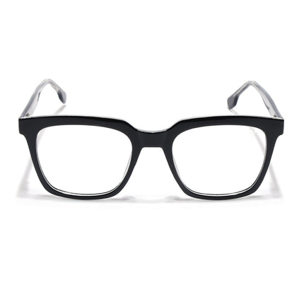 Voyage Shine Black Square Eyeglasses for Men & Women - MG4886-C1