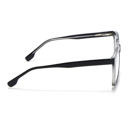 Voyage Shine Black Square Eyeglasses for Men & Women - MG4886-C1