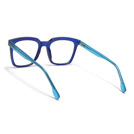Voyage Navy Blue Square Eyeglasses for Men & Women - MG4890-C5