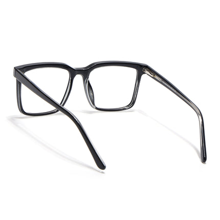 Voyage Shine Black Square Eyeglasses for Men & Women - MG4891-C1