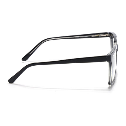 Voyage Shine Black Square Eyeglasses for Men & Women - MG4891-C1