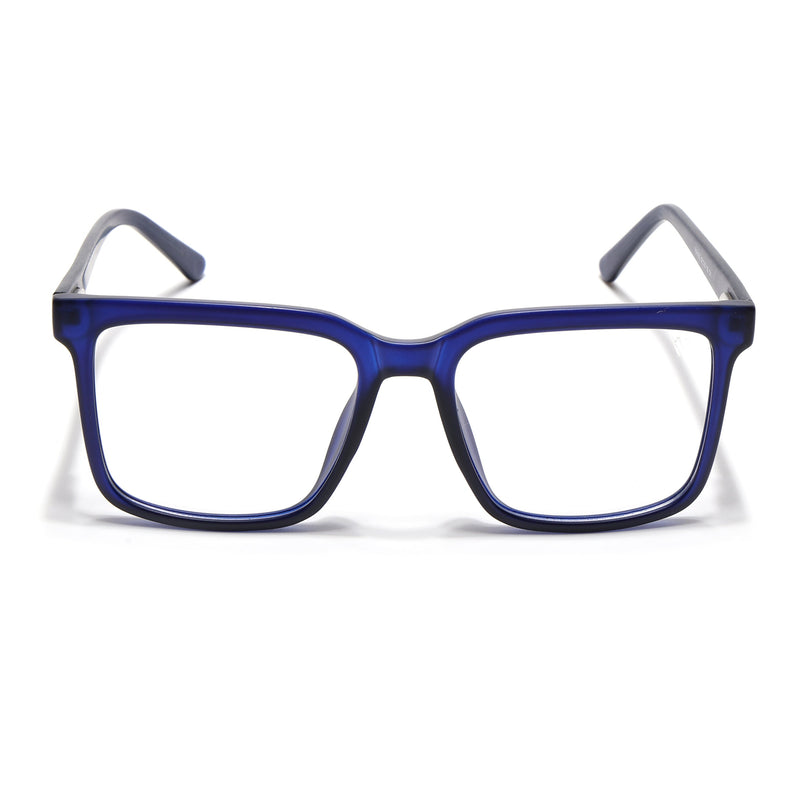 Voyage Navy Blue Square Eyeglasses for Men & Women - MG4895-C5