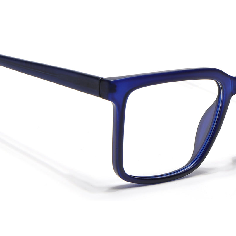 Voyage Navy Blue Square Eyeglasses for Men & Women - MG4895-C5