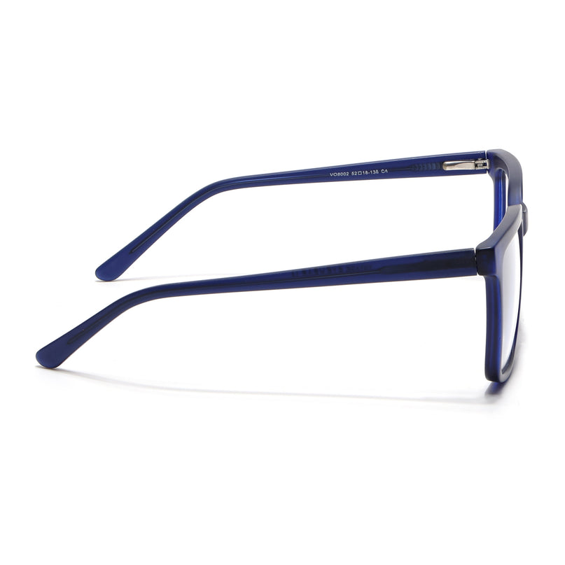 Voyage Navy Blue Square Eyeglasses for Men & Women - MG4895-C5