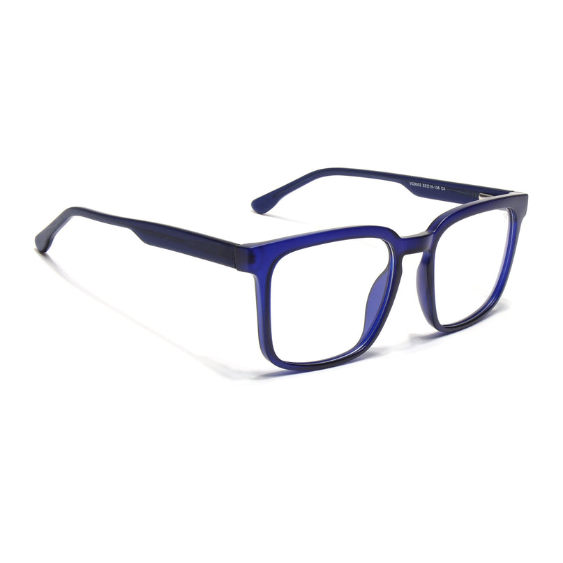 Voyage Navy Blue Square Eyeglasses for Men & Women - MG4900-C5