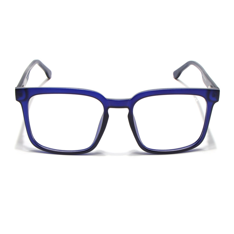 Voyage Navy Blue Square Eyeglasses for Men & Women - MG4900-C5
