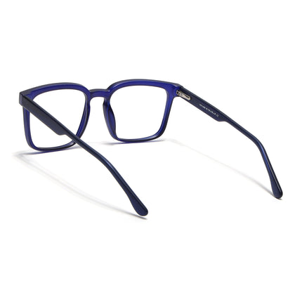 Voyage Navy Blue Square Eyeglasses for Men & Women - MG4900-C5