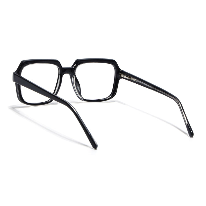 Voyage Shine Black Square Eyeglasses for Men & Women - MG4901-C1