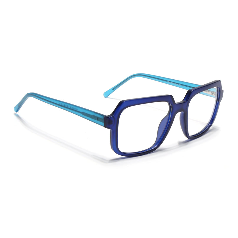 Voyage Navy Blue Square Eyeglasses for Men & Women - MG4905-C5