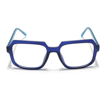Voyage Navy Blue Square Eyeglasses for Men & Women - MG4905-C5
