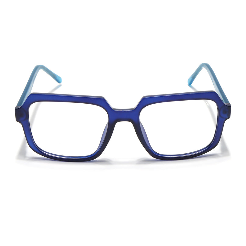 Voyage Navy Blue Square Eyeglasses for Men & Women - MG4905-C5