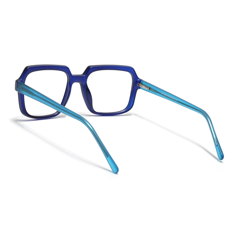 Voyage Navy Blue Square Eyeglasses for Men & Women - MG4905-C5