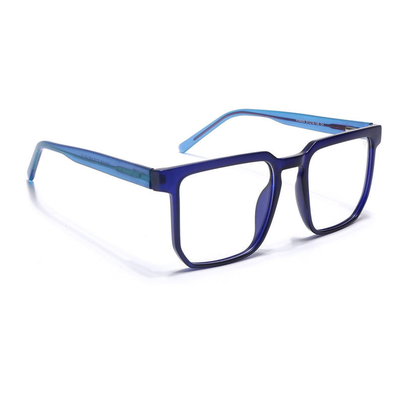 Voyage Navy Blue Square Eyeglasses for Men & Women - MG4910-C5