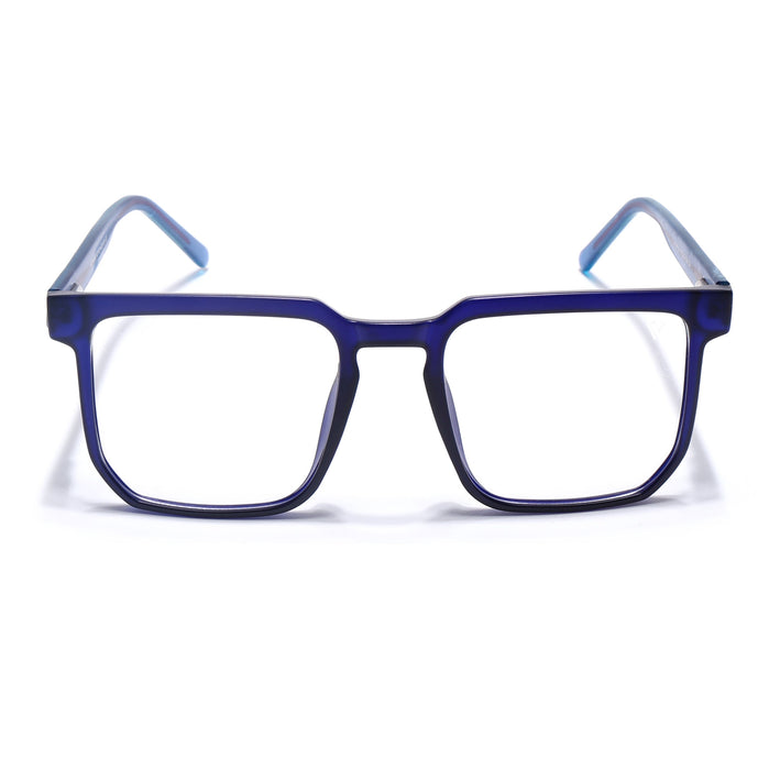 Voyage Navy Blue Square Eyeglasses for Men & Women - MG4910-C5