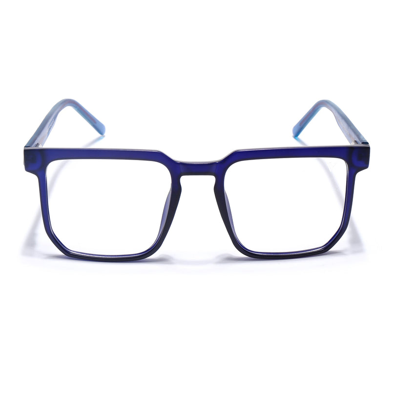 Voyage Navy Blue Square Eyeglasses for Men & Women - MG4910-C5
