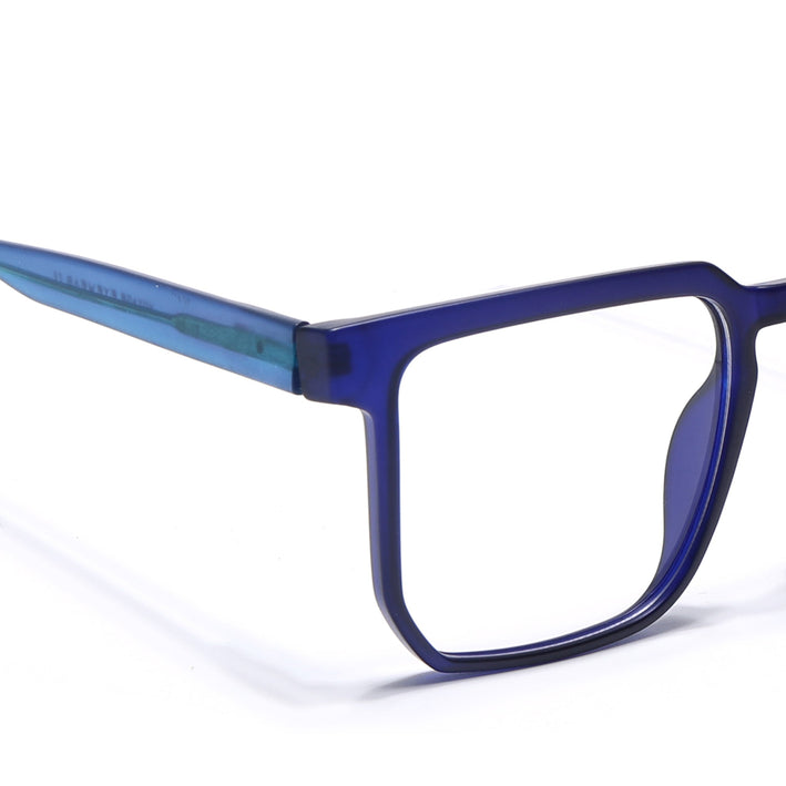 Voyage Navy Blue Square Eyeglasses for Men & Women - MG4910-C5