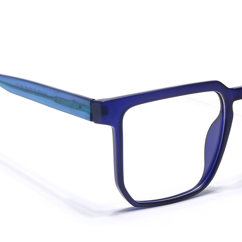 Voyage Navy Blue Square Eyeglasses for Men & Women - MG4910-C5