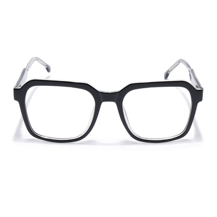 Voyage Shine Black Square Eyeglasses for Men & Women - MG4911-C1