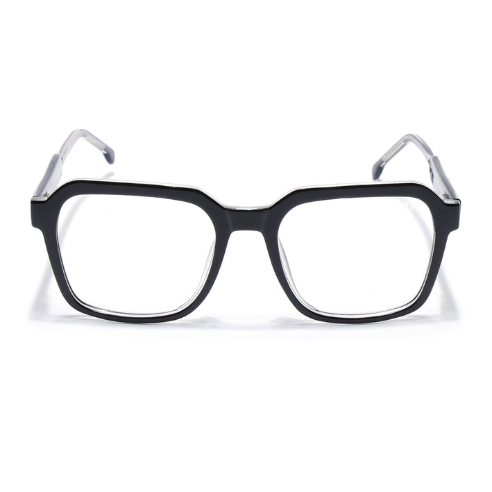Voyage Shine Black Square Eyeglasses for Men & Women - MG4911-C1
