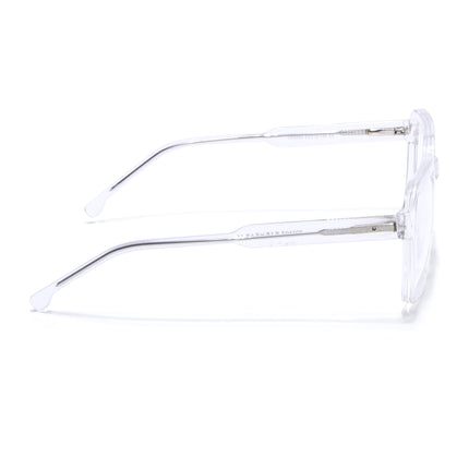 Voyage Transparent Square Eyeglasses for Men & Women - MG4913-C3