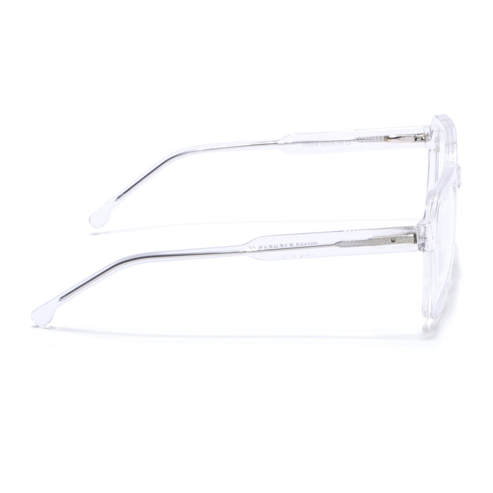 Voyage Transparent Square Eyeglasses for Men & Women - MG4913-C3