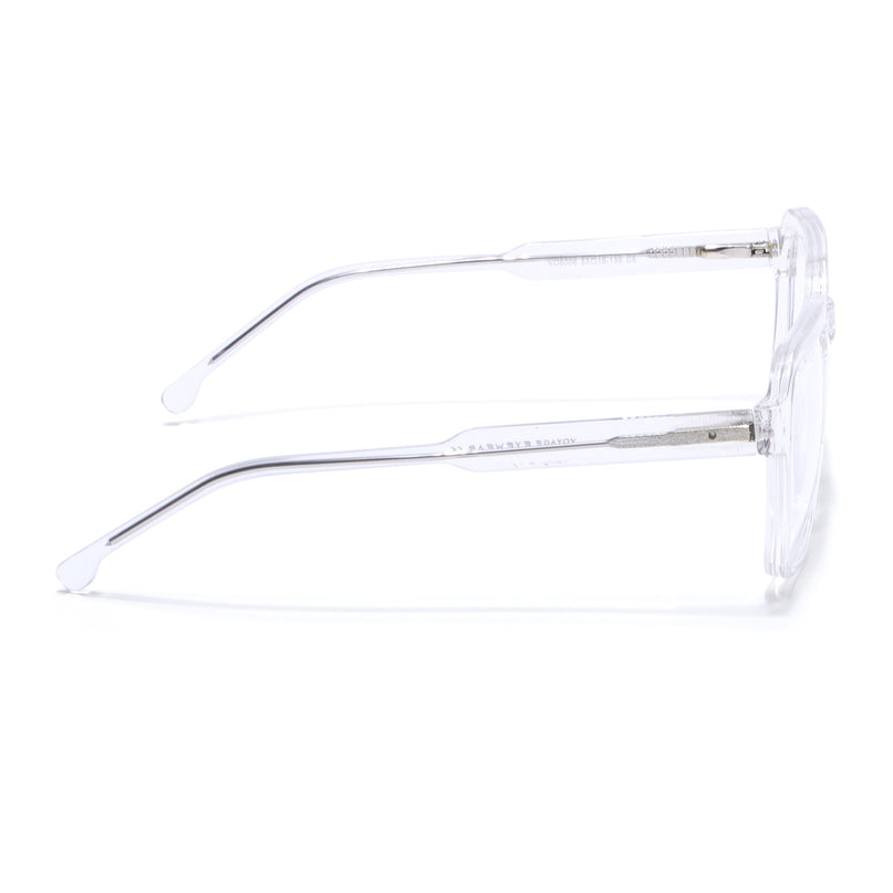 Voyage Transparent Square Eyeglasses for Men & Women - MG4913-C3