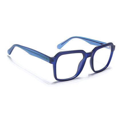 Voyage Navy Blue Square Eyeglasses for Men & Women - MG4925-C5