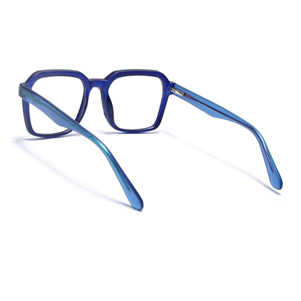 Voyage Navy Blue Square Eyeglasses for Men & Women - MG4925-C5