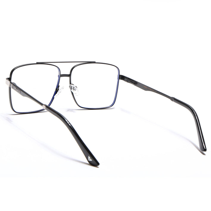 Voyage Exclusive Black & Grey Wayfarer Eyeglasses for Men & Women - MG5324-C2