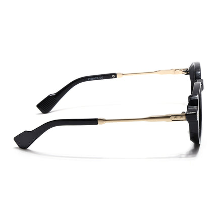 Eyejack Black Wayfarer Sunglasses for Men & Women (W6068CL2216)