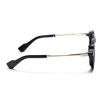 Eyejack Black Wayfarer Sunglasses for Men & Women (W6068CL2217)