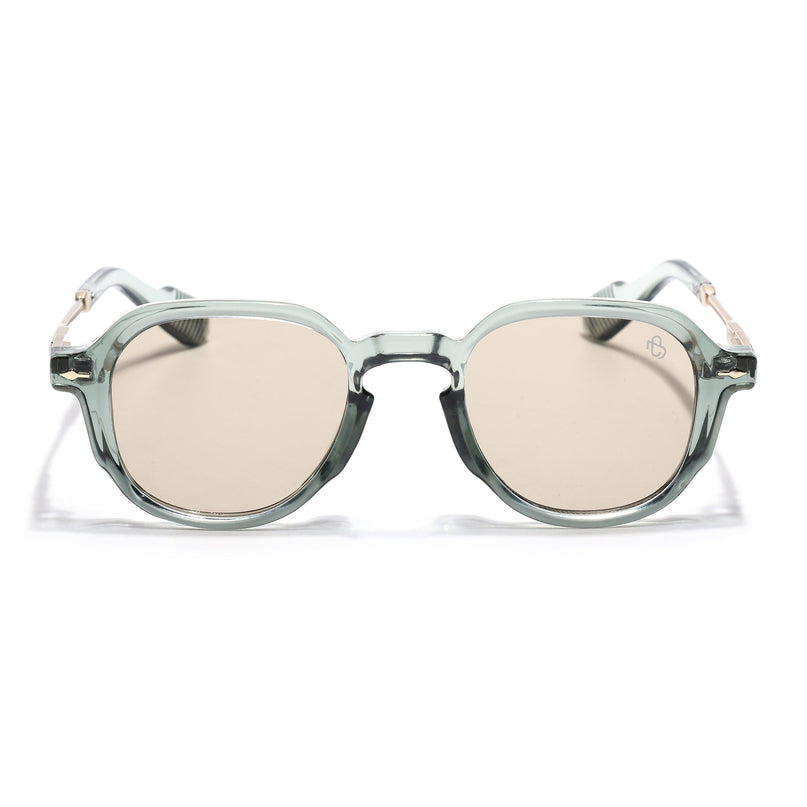 Eyejack Green Wayfarer Sunglasses for Men & Women (W6068CL2220)