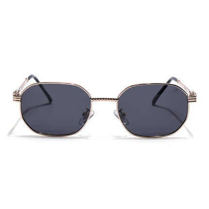 Eyejack Golden Rectangle Polarized Sunglasses for Men & Women (WH4149PCL2234)