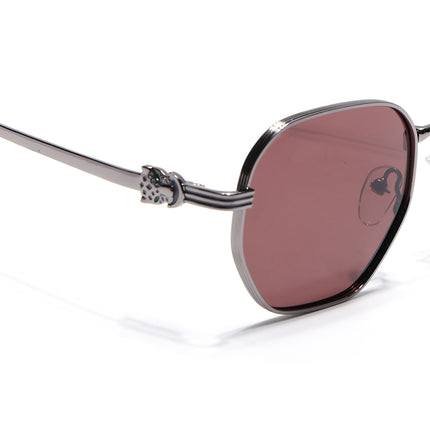 Eyejack Grey Wayfarer Polarized Sunglasses for Men & Women (WS1419PCL2209)