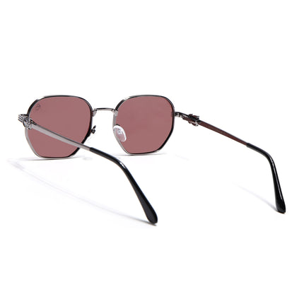 Eyejack Grey Wayfarer Polarized Sunglasses for Men & Women (WS1419PCL2209)