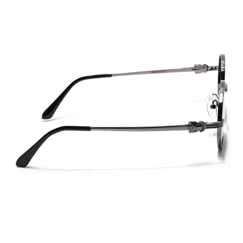 Eyejack Grey Oval Polarized Sunglasses for Men & Women (WS1420PCL2210)