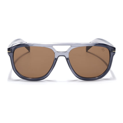 Eyejack Grey Wayfarer Sunglasses for Men & Women (ZN3682CL2161)