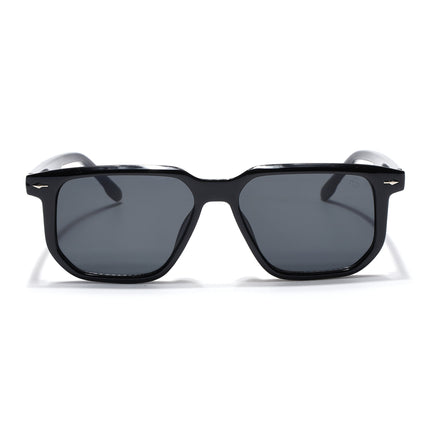Eyejack Black Wayfarer Sunglasses for Men & Women (ZN3912CL2169)