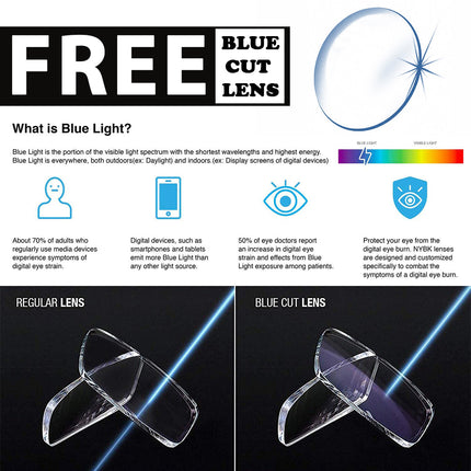 Voyage Glam Purple & Golden Cateye Eyeglasses for Women - MG4403-C3